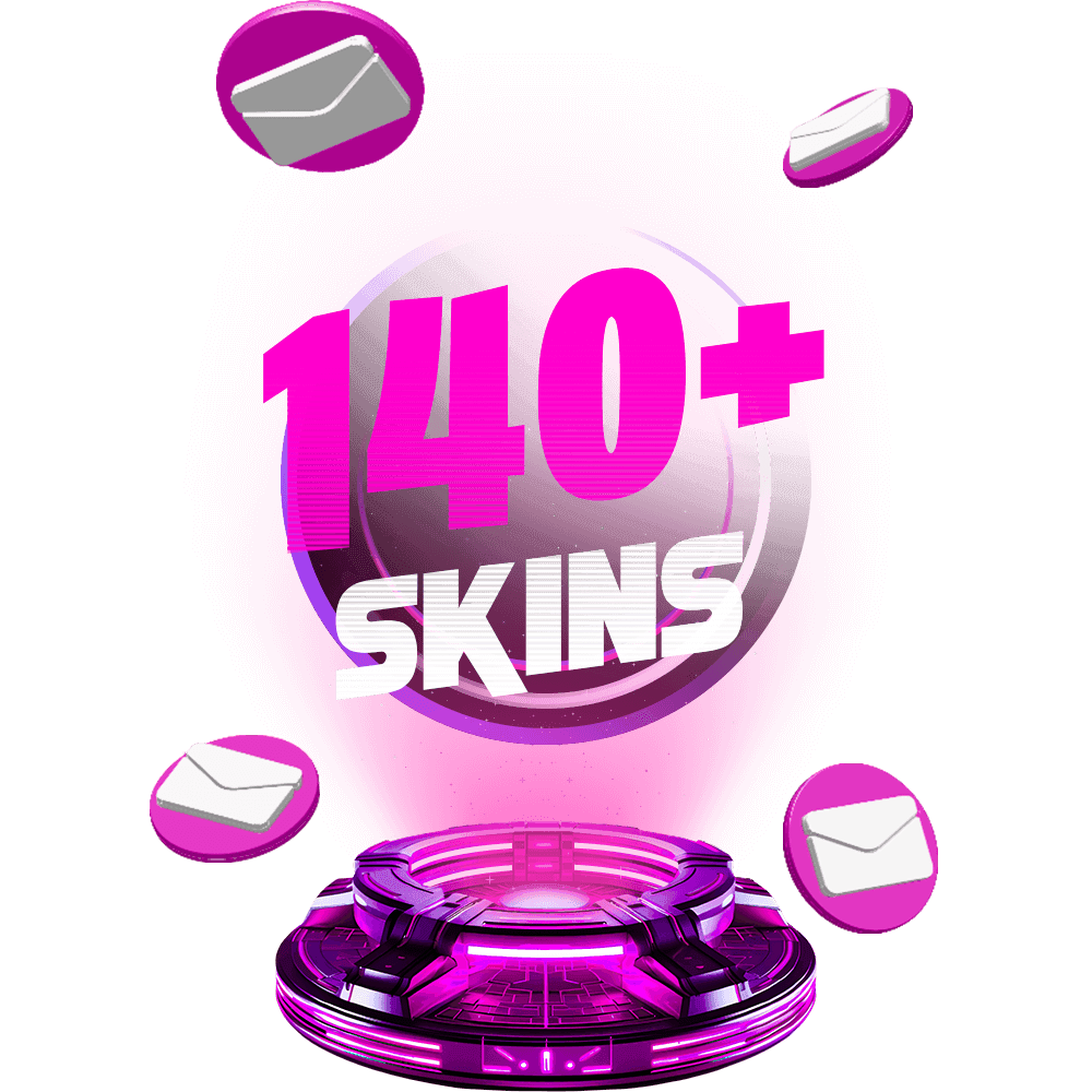 140-180 Skins Mail Access — Fortnite account