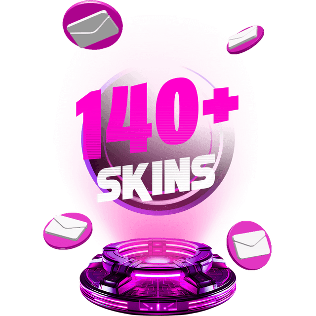 140-180 Skins Mail Access — Fortnite account