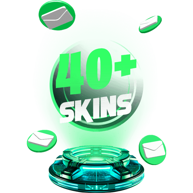 40-80 Skins Mail Access — Fortnite account