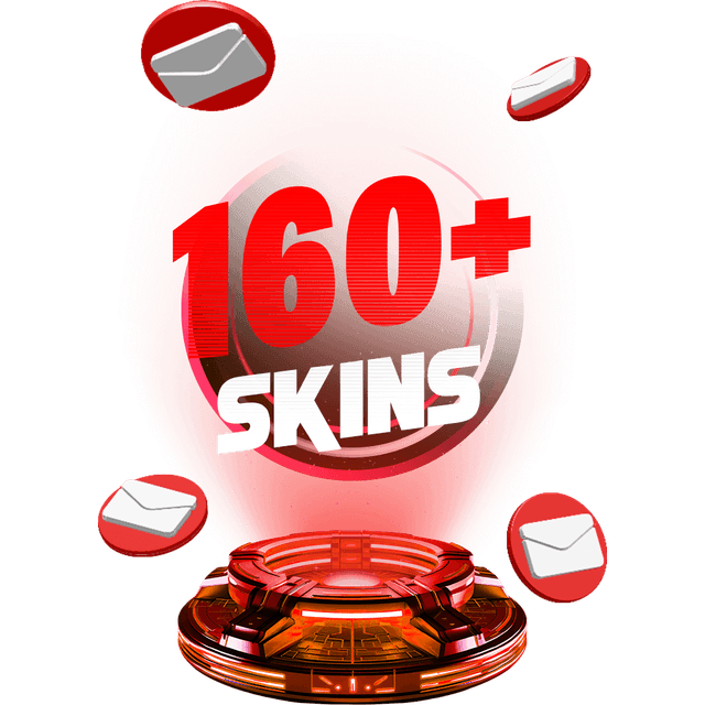 160-200 Skins Mail Access — Fortnite account