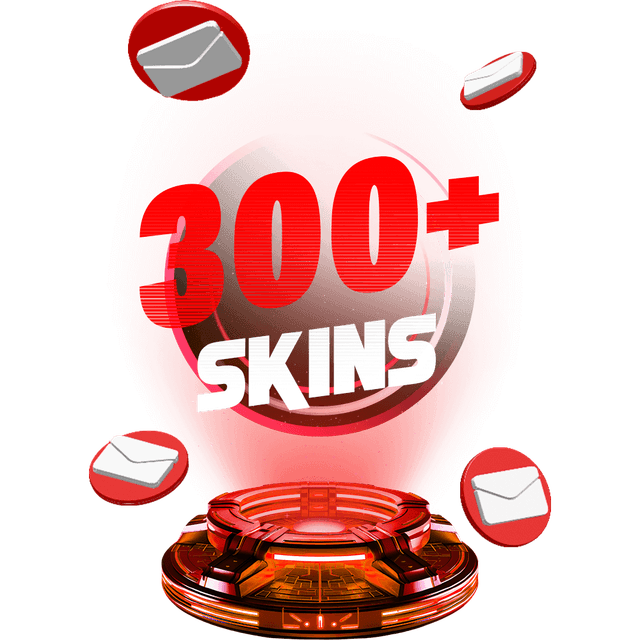 300-400 Skins Mail Access — Fortnite account
