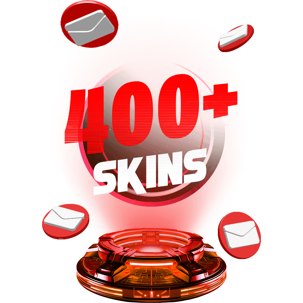 400-600 Skins Mail Access — Fortnite account