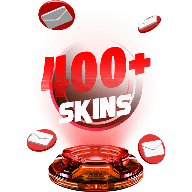 400-600 Skins Mail Access — Fortnite account