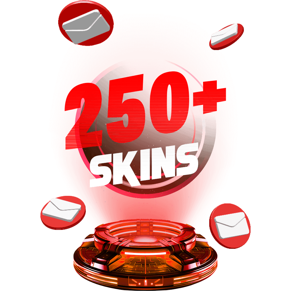 250-350 Skins Mail Access — Fortnite account